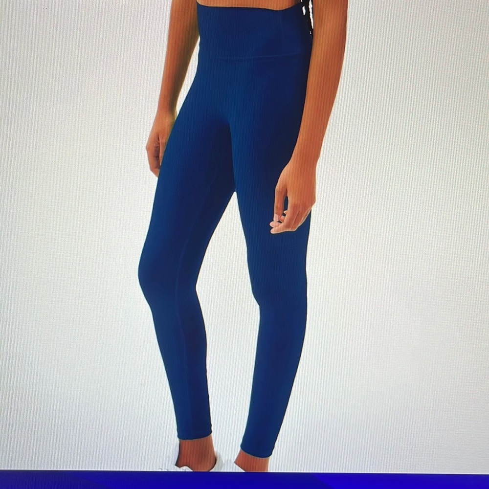 Splits59 Kinney High Waist Leggings 7/8 Navy Blue